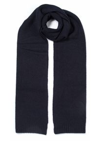 Cinque Damen Strickschal "ALEXIO", blau, Obermaterial: 80% Baumwolle, 16% Polyamid, 4% Elasthan, Modetücher, aus kuschelweichem Materialmix, ohne