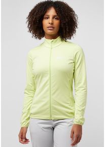 Jack Wolfskin Damen Funktionsjacke "PRELIGHT TRAIL FZ W", grün, Gr. XL, Obermaterial: 84% Polyester, 16% Elastan; Futter: 100% Polyester, Jacken