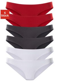 Vivance ACTIVE Damen Bikinislip, Gr. 36, rot, Microfaser, Obermaterial: 95% Polyamid, 5% Elasthan (LYCRA), unifarben, Unterhosen, aus weicher