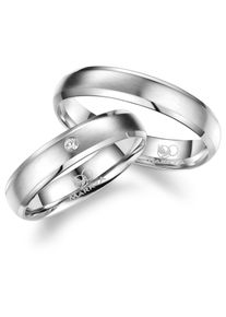 MARRYA Damen Partnerring "Silber Ringe Trauringe Eheringe Partnerringe", 72, Silber 925 (Sterlingsilber), silber, Silber 925 (Sterlingsilber),