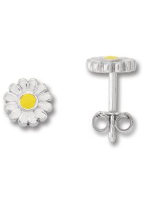 ONE ELEMENT Damen Paar Ohrhänger "Gänseblümchen Ohrringe Ohrstecker aus 925 Silber", Kinder, Silber 925 (Sterlingsilber), silber, Silber 925