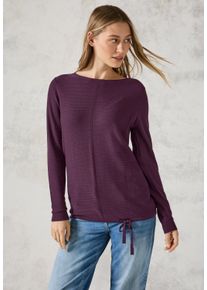 Cecil Damen Strickpullover, rosa, casual, Gr. XXL, unifarben, Web, 60% Baumwolle, 40% Viskose, Pullover, mit Strick-Detail