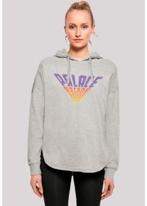 F4NT4STIC Damen Kapuzenpullover "Stranger Things Palace Arcade Netflix TV Series", grau, casual, Gr. L, Obermaterial: 100% Baumwolle, Pullover,