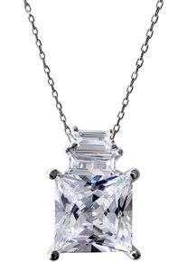 Firetti Damen Kette mit Anhänger "Schmuck Geschenk Silber 925 Halsschmuck Halskette", Silber 925 (Sterlingsilber), L: 45cm B: 1mm, silber, Silber 925