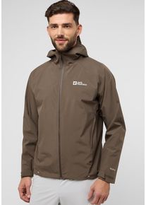 Jack Wolfskin Herren Funktionsjacke "PRELIGHT 2L INS JKT M", braun, Gr. S, Hauptmaterial: 100% Polyester (recycled); Futter: 100% Polyester