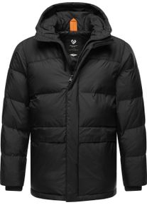 Ragwear Herren Steppjacke "Mikkesh", schwarz, Basic, Gr. XXL, Obermaterial oben: 100% Polyester, Obermaterial unten: 100% Nylon, Innenfutter: 100%