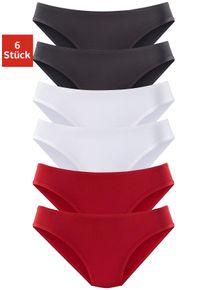 Vivance ACTIVE Damen Jazz-Pants Slips, Gr. 36, rot, Microfaser, Obermaterial: 95% Polyamid, 5% Elasthan (LYCRA), unifarben, Unterhosen, aus weicher