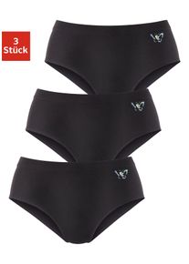 Petite Fleur Damen Formslip, Gr. 32, schwarz, Obermaterial: 90% Baumwolle, 10% Elasthan (LYCRA). Miedereinsatz: 90% Polyamid, 10% Elasthan,