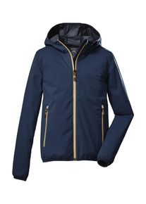 Killtec Kinder Outdoorjacke "KOS 230 BYS JCKT", blau, sportlich, Gr. 140, 100% Polyester, Jacken