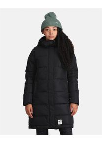 KARI TRAA Damen Daunenjacke "Kyte", schwarz, casual, Gr. L, unifarben, 100% Polyester, Jacken, mit Zwei-Wege-Reißverschluss