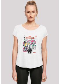 F4NT4STIC Damen T-Shirt "Sex Education Magazine Cover Netflix TV Serie", weiß, casual, Gr. XXL, Obermaterial: 100% Baumwolle, Shirts, Premium Qualität