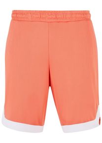 2Y STUDIOS Herren Sweatshorts "2Y Studios Herren 2Y Basic Basketball Shorts", orange, Gr. S, unifarben, 100% Polyester, Hosen