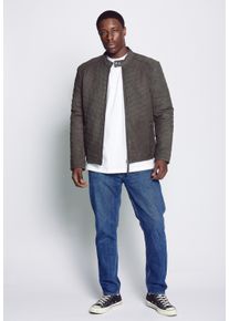 Mustang Herren Lederjacke "Jemo", grau, Gr. XXL, Obermaterial: 100% Lammleder/ Innenmaterial 100% Polyester / Wattierung: 100% Polyester, Jacken