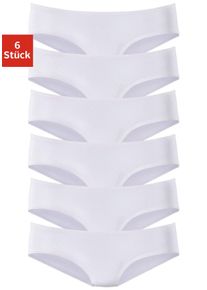 Vivance ACTIVE Damen Hipster, Gr. 32, weiß, Microfaser, Obermaterial: 95% Polyamid, 5% Elasthan (LYCRA), unifarben, Unterhosen, aus weicher Microfaser
