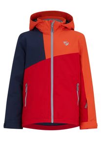 Ziener Kinder Skijacke "ANZO", rot, Gr. 164, Obermaterial alle Farben außer woody brown: 100% Polyester, Obermaterial Farbe woody brown: 1. 100%