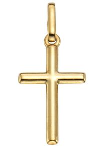 Firetti Damen Ketten-Anhänger "Schmuck Geschenk Gold 333 Halsschmuck Anhänger für Halskette Kreuz", Gelbgold 333, 0,35 g, gold, Gelbgold 333,