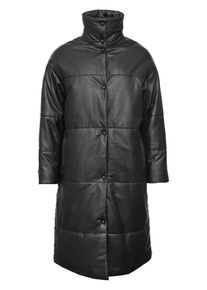 Maze Damen Ledermantel "42023014", schwarz, Gr. L, Obermaterial: 100% Lammleder / Futter: 100% Polyester / Ärmelfutter: 100% Polyester / Wattierung: