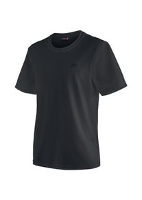 Maier Sports Herren Funktionsshirt "Walter", schwarz, Gr. XXL, 100% Polyester, Shirts, Herren T-Shirt, rundhals pique Outdoorshirt, schnelltrocknend