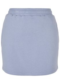 Urban Classics Damen Sommerrock "Urban Classics Damen Ladies Organic Terry Mini Skirt", blau, Gr. XS, unifarben, 100% Baumwolle (Bio), Röcke