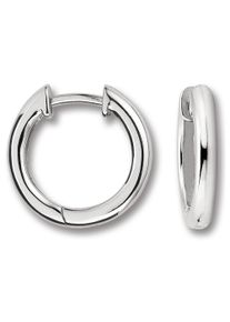ONE ELEMENT Damen Paar Creolen "Ohrringe Creolen aus 925 Silber Ø 15,2 x 2,3 mm", Damen, Silber 925 (Sterlingsilber), silber, Silber 925