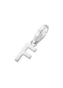 Damen Charm Buchstabe "Buchstabe F, Silber 925", silber, Giorgio Martello MILANO, Silber 925 (Sterlingsilber), Charms