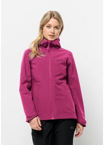 Jack Wolfskin Damen Funktionsjacke "ROBURY 2L JKT W", pink, Gr. XS, OBERSTOFF 100% POLYESTER FUTTER 100% POLYESTER, Jacken
