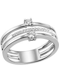 Firetti Damen Fingerring "Schmuck Geschenk Silber 925 Damenring Ring", 52, Silber 925 (Sterlingsilber), 5,6mm, silber, Silber 925 (Sterlingsilber),