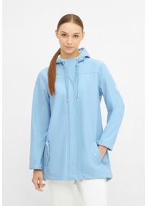 Bench. Damen Steppjacke "642191", blau, casual, Gr. 36, unifarben, Web, Obermaterial: 100% Polyester, Jacken
