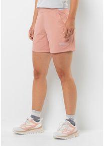 Jack Wolfskin Damen Shorts "PRELIGHT SHORTS W", rosa, Gr. L, OBERSTOFF: 84% POLYAMID, 16% ELASTHAN; LINING: 100% POLYESTER, Hosen