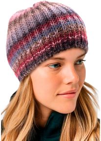 Cinque Damen Strickmütze "ALBA", rosa, Obermaterial: 53% Wolle, 47% Polyacryl, Mützen, aus kuschelweicher Wollmischung gestrickt, made in Italy