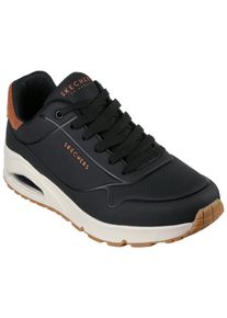 Skechers Herren Sneaker "UNO-SUITED ON AIR", Gr. 41, braun, Lederimitat, Veloursleder, sportlich, Schuhe, Freizeitschuh, Halbschuh, Schnürschuh mit