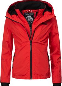 Marikoo Damen Outdoorjacke "Erdbeere", rot, sportlich, Gr. XS, clean, Oberstoff: 100% Polyester, Futter: 100% Polyester, Wattierung: 100% Polyester,