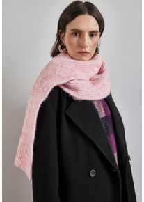 Street One Damen Schal, rosa, casual, meliert, Stoff, 85% Polyester, 12% Polyacryl, 3% Elasthan, Modetücher, aus softem Materialmix