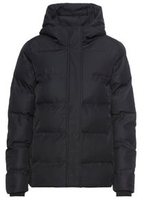 CMP Damen Steppjacke "WOMAN JACKET FIX HOOD", schwarz, sportlich, Gr. 46, Obermaterial: 100% Polyester. Futter: 100% Polyester. Wattierung: 100%