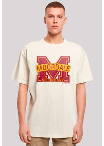 F4NT4STIC Herren T-Shirt "Sex Education Moordale Cracked M", beige, casual, Gr. XXL, Obermaterial: 100% Baumwolle, Shirts, Premium Qualität