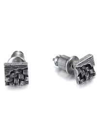 Kingka Herren Paar Ohrstecker "SIE020", Silber 925 (Sterlingsilber), silber, Silber 925 (Sterlingsilber), Ohrringe
