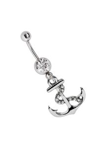 Adelia´s ADELIA ́S Damen Bauchnabelpiercing "Piercing Bauchnabelpiercing", silber, Chirurgiestahl, Piercings, Symbol für Glaube, Liebe und Hoffnung