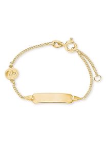 Amor Mädchen Goldarmband "Schutzengel, 2014330", Gelbgold 375, gold, Gelbgold 375, Armbänder, Made in Germany
