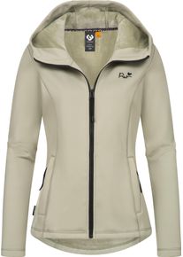 Ragwear Damen Kapuzensweatjacke "Lyshka", gelb, sportlich, Gr. S, Sweatware, Material: 95% Polyester, 5% Elasthan, Sweatjacken, Sportliche weiche und