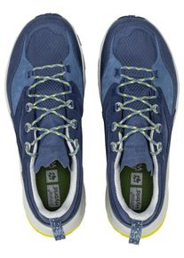 Jack Wolfskin Kinder Wanderschuh "CYROX TEXAPORE LOW M", Gr. 9,5, blau, Main Material Second Material 100% Polyurethane Lining Sole 100% Rubber/ EVA,