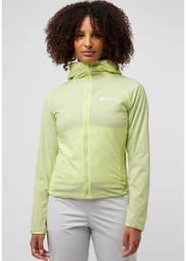 Jack Wolfskin Damen Funktionsjacke "PRELIGHT INS JKT W", grün, Gr. S, Obermaterial: 89% Polyamid, 11% Elastan; Futter: 100% Polyester; Füllung: 100%