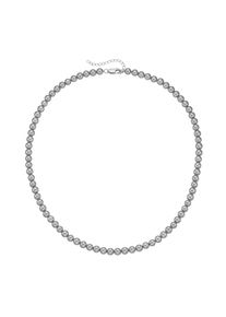 Smart Jewel Perlenkette "mit Muschel-Perlen, Silber 925", 52cm, Silber 925 (Sterlingsilber), grau, Silber 925 (Sterlingsilber), Halsketten