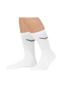 TRIGEMA Damen Socken "TRIGEMA Sportsocken im Doppelpack", Gr. 46, weiß, Baumwollmischung, Socken