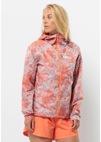 Jack Wolfskin Damen Funktionsjacke "PRELIGHT WIND JKT W", orange, Gr. L, OBERSTOFF: 100% POLYESTER, Jacken