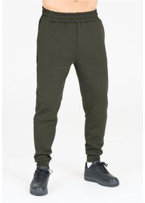 Virtus Herren Sweathose "Taro", grau, casual, Gr. S, unifarben, 78% Polyester, 17% Viskose, 5% Elasthan, Hosen, mit angenehmem Dehnbund