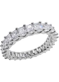 Firetti Damen Fingerring "Schmuck Geschenk Silber 925 Damenring Ring Memoire", 52, Silber 925 (Sterlingsilber), 3,9mm, silber, Silber 925