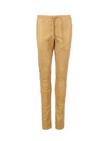 Maze Damen Lederhose "Brenzone", gold, Gr. M, Oberstoff 100% Leder, Lamm / Innenmaterial: 97% Baumwolle, 3% Elastan, Hosen