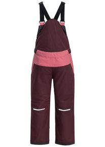 Jack Wolfskin Kinder Schneehose "ACTAMIC 2L INS BIB K", lila, Gr. 128, 1. OBERSTOFF 100% POLYESTER, 2. OBERSTOFF 100% POLYAMID FUTTER 100% POLYESTER