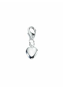 Adelia´s ADELIA ́S Damen Charm-Einhänger "925 Silber Charms Anhänger Herz", silber, Silber 925 (Sterlingsilber), Charms, 925 Sterling Silber Silberschmuck für