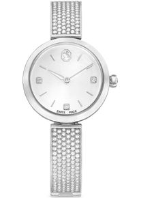 Swarovski Damen Quarzuhr "ILLUMINA", silber, Armbanduhren, Armbanduhr, Damenuhr, Swarovski-Kristalle, Swiss Made